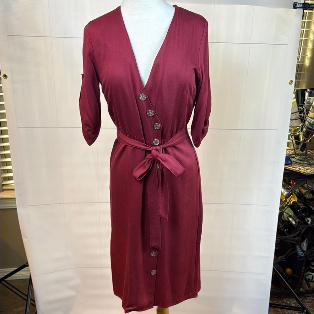 Rebellion Button-Down Dress, Small